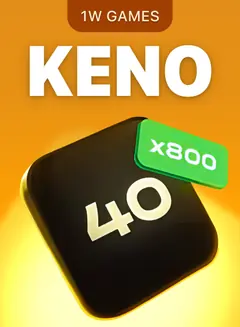 Keno en el mosaico de 1win